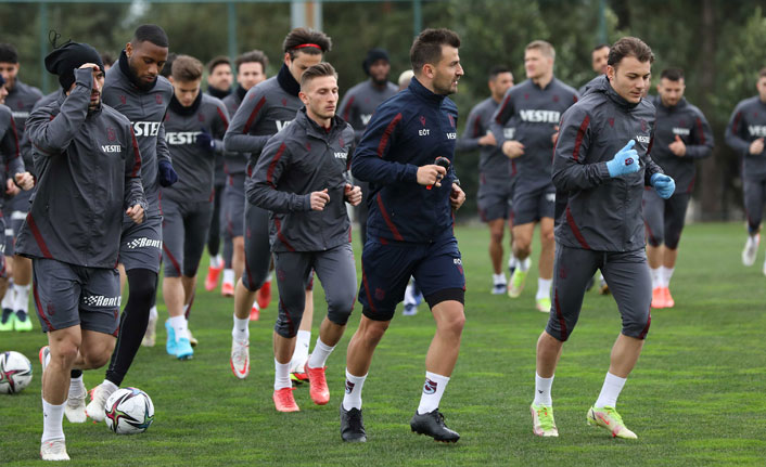 Trabzonspor'da Konyaspor maçı hazırlıkları