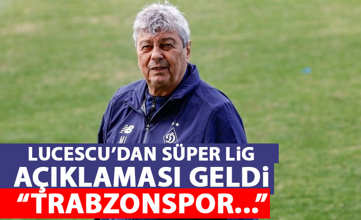 Lucescu'dan Trabzonspor yorumu!