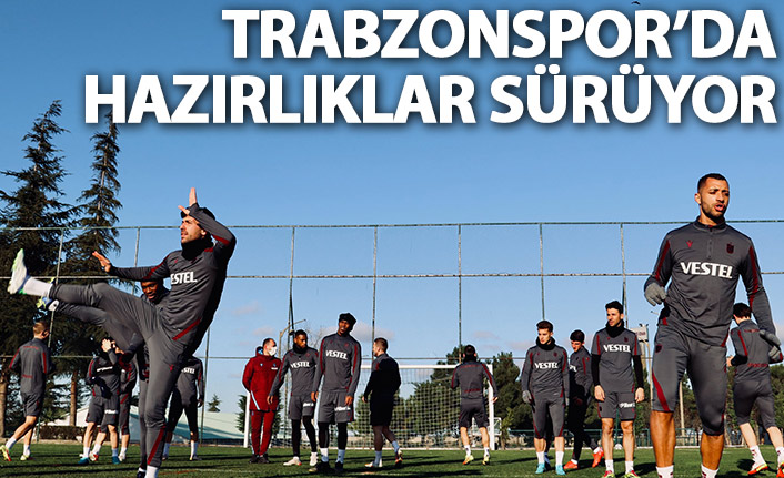 Trabzonspor, Konyaspor Maçı Öncesi Hazırlıklarını Sürdürüyor