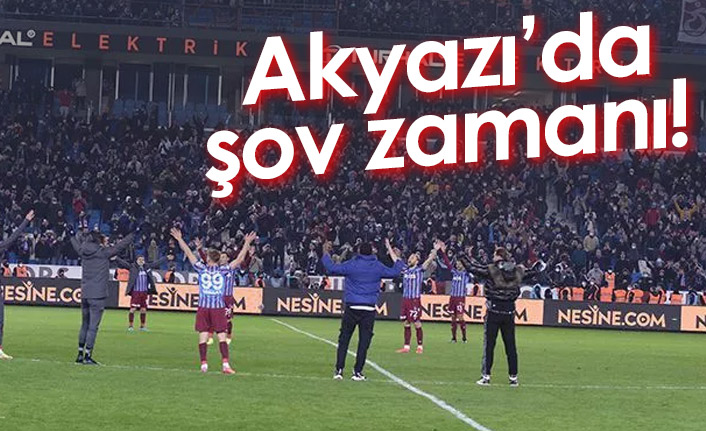 Trabzonspor taraftarı şova hazırlanıyor