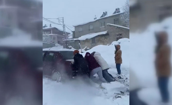 Yüksek kesimlerde kar, tipi etkisini sürdürüyor