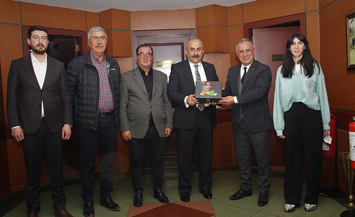 Trabzon Emniyet Müdürü Aydoğan TTB'yi ziyaret etti