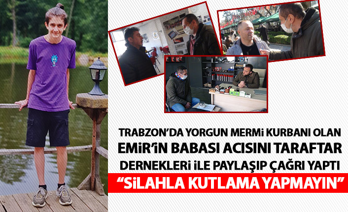 Trabzonspor taraftar derneklerini tek tek dolaşıp acısını paylaştı ve çağrı yaptı