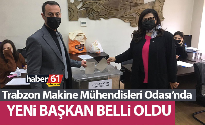 Makine Mühendisleri Odası Trabzon Şubesi'nde yeni yönetim belli oldu