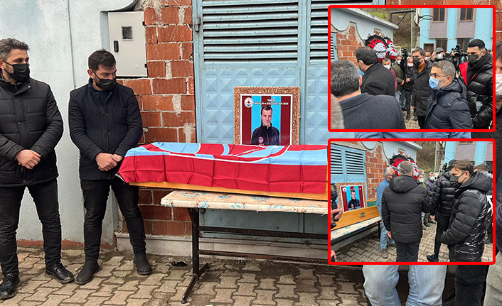 Trabzonspor maçında hayatını kaybeden Eyüp Yusuf son yolculuğuna uğurlandı