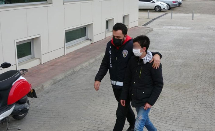 Oto galeriden lüks cip çalan çocuklar adliyede