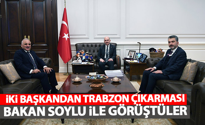 Trabzon'da Başkanlardan Ankara çıkarması! Zorluoğlu ve Mumcu...