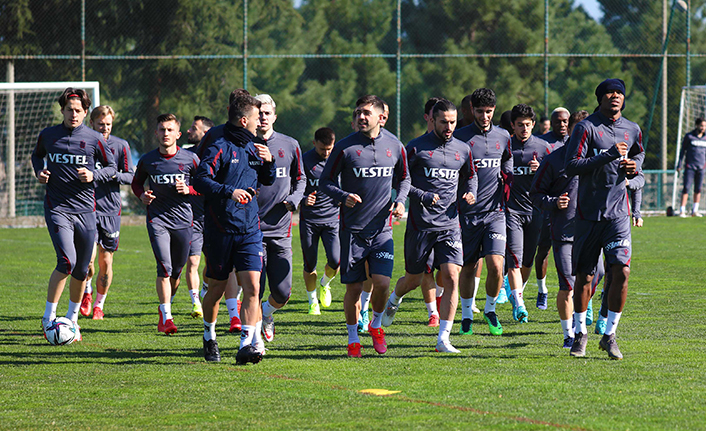 Trabzonspor’da Alanyaspor maçı öncesi son durum