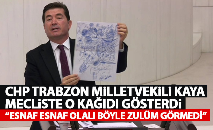 CHP'li Ahmet Kaya'nın "Esnaf için komisyon önerisi" reddedildi!