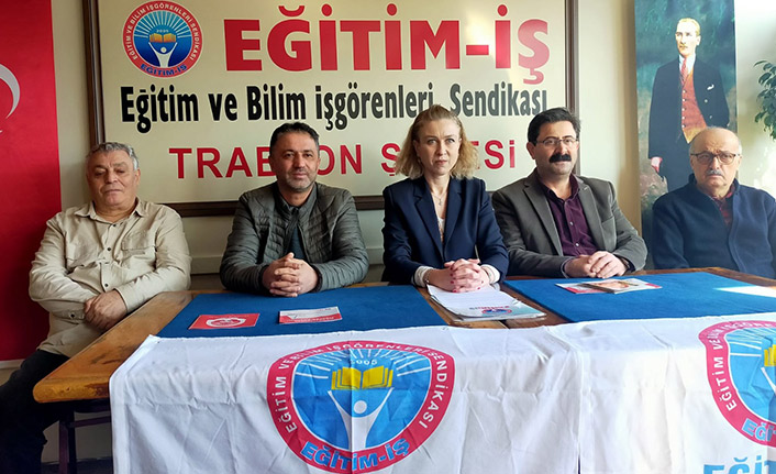Trabzon’da öğretmenin darp edilmesine bir tepkide Eğitim-İş’ten!