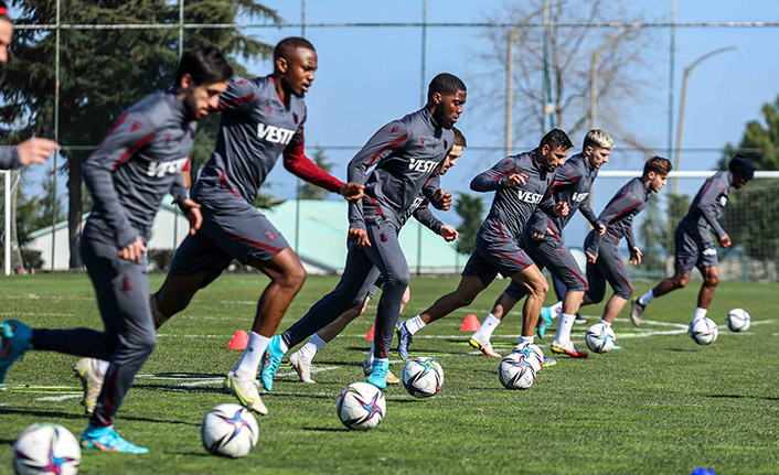 Trabzonspor'da Alanyaspor hazırlıkları