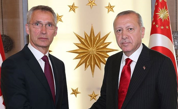 Cumhurbaşkanı Erdoğan Stoltenberg ile görüştü