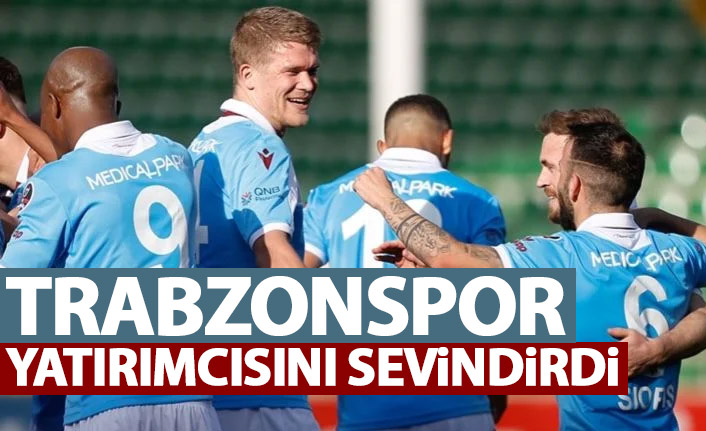 Trabzonspor borsada da yükselişte
