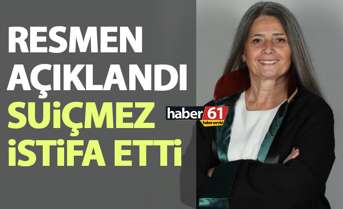 Trabzon Barosu'ndan açıklama! Başkan Sibel Suiçmez görevinden ayrıldı