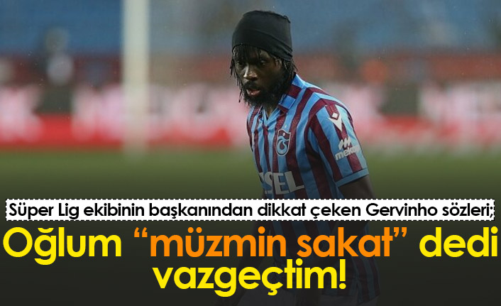 "Gervinho'yu alacaktık, oğlum 'müzmin sakat' dedi, vazgeçtik!"