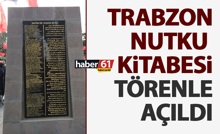 Trabzon Nutku Kitabesi açıldı