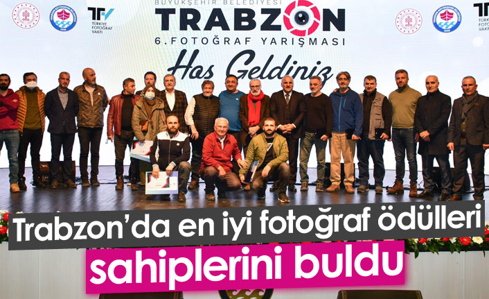 Trabzon'da en iyi fotoğraf ödülleri sahiplerini buldu