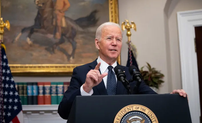 Biden'dan Rusya'ya yaptırım açıklaması