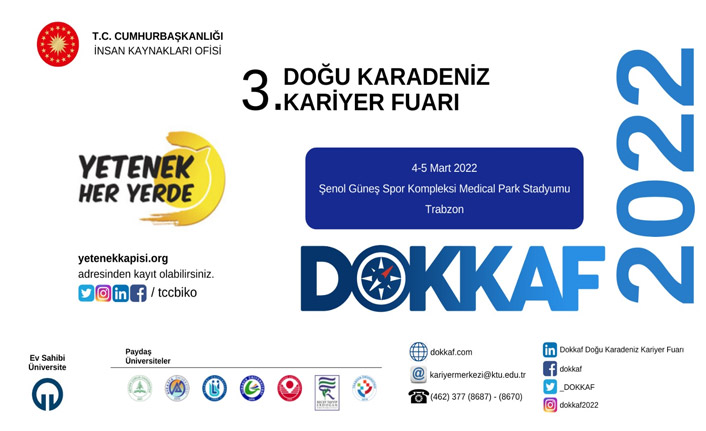 Trabzon Üniversitesi DOKKAF'22'ye davet etti