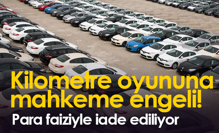 Otomobil ilanındaki kilometre oyunu böyle bozuldu!