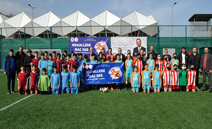 Trabzon'da 'Mahallede Maç Var' etkinliğinde heyecan sürüyor