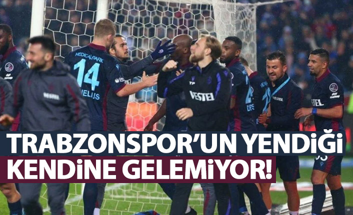 Trabzonspor'un yendiği kendine gelemiyor