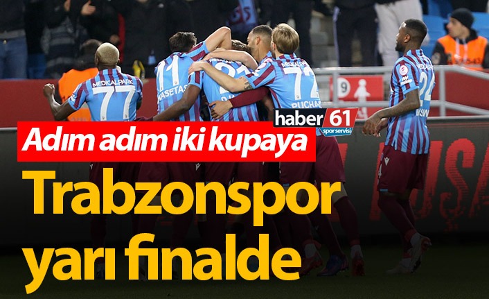 Trabzonspor Antalyaspor’u eledi, yarı finale çıktı