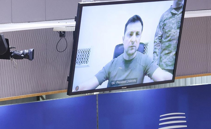 Zelenskiy Avrupa Parlamentosuna seslendi: Bizimle olduğunuzu kanıtlayın