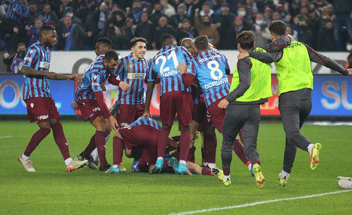 Trabzonspor, İstanbul takımlarına kaybetmedi