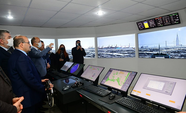 Trabzon'da geleceğin kaptan adayları denize açılmadan dünyayı gezecekler