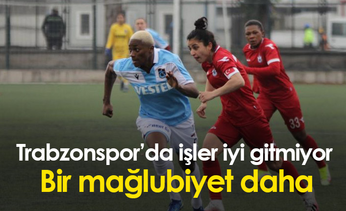 Trabzonspor kadın futbol takımı yenildi