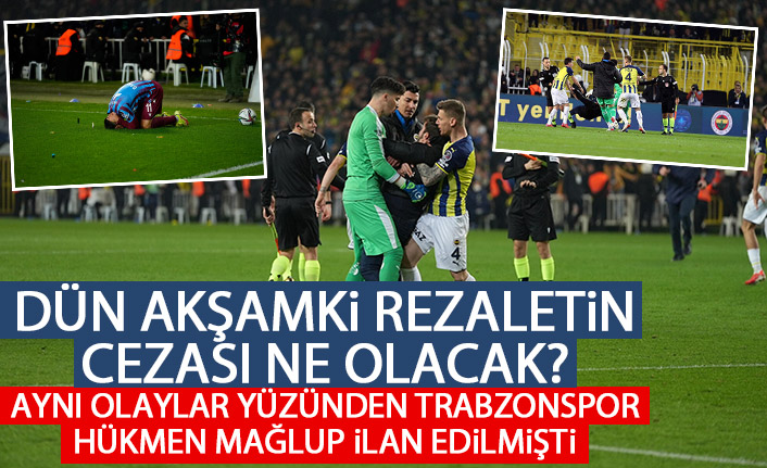 Trabzonspor hükmen yenik sayılmıştı: TFF Fenerbahçe'ye ne ceza verecek?