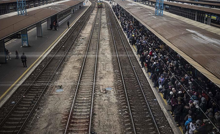 Kiev'den tahliyeler devam ediyor