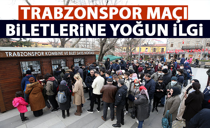 Trabzonspor-Göztepe maçının biletlerine yoğun ilgi