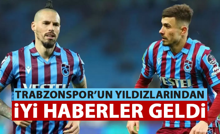 Trabzonspor'da iki yıldızda son durum!