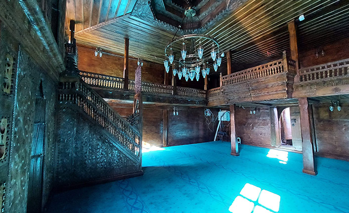 Trabzon'da 200 yıllık cami restore edildi! 1 milyon TL harcandı