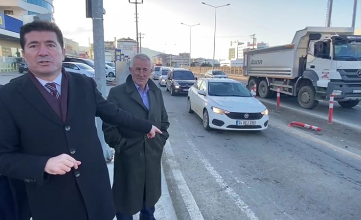 CHP’li Kaya Haçkalı Baba kavşağındaki düzenlemeyi eleştirdi! “Vadedilen Dal-çık Projesi Nerede?”