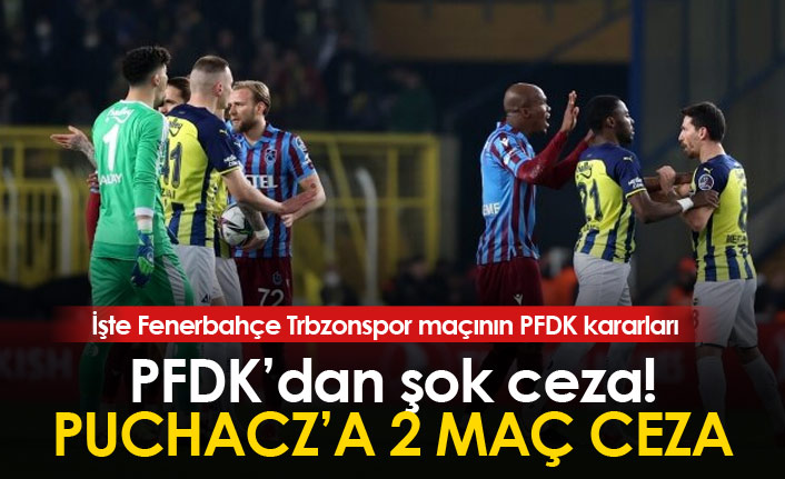 PFDK açıkladı! Trabzonspor'a şok...