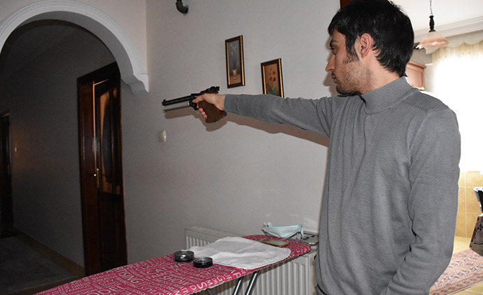 Trabzonlu atıcının hedefi Avrupa şampiyonasında altın madalya