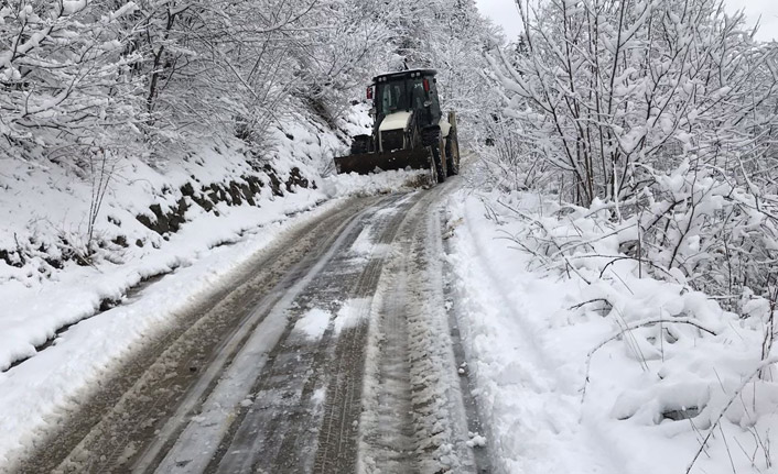 Trabzon'da 85 mahalleye ulaşım sağlanamıyor