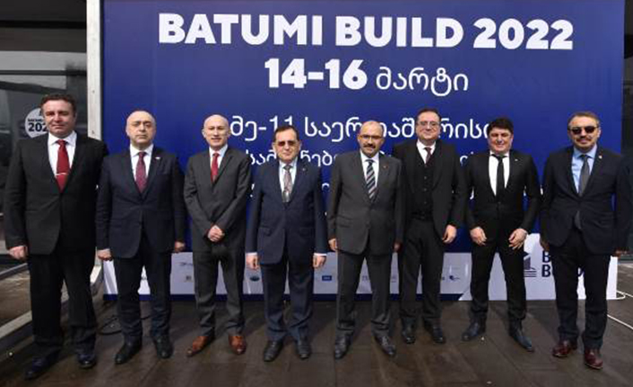 Trabzon heyeti, Batumi Build 2022 fuarında