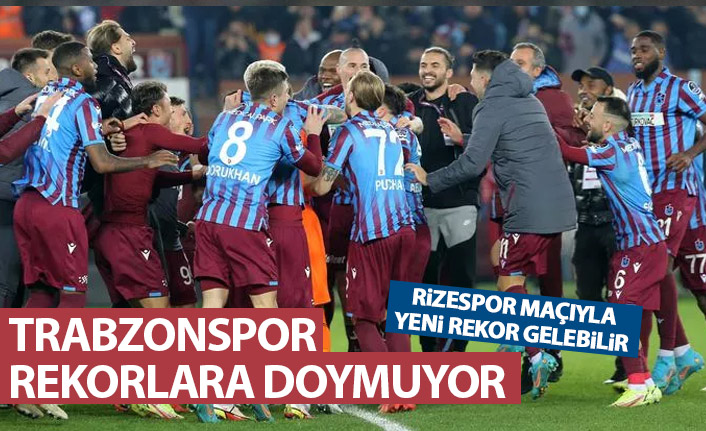Trabzonspor rekorları alt üst etti