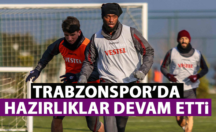 Trabzonspor'da Rize maçı hazırlıkları sürüyor