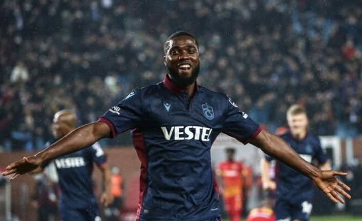 Trabzonspor'un golcü ismi Abdullah Avcı'nın güvenini boşa çıkarmadı