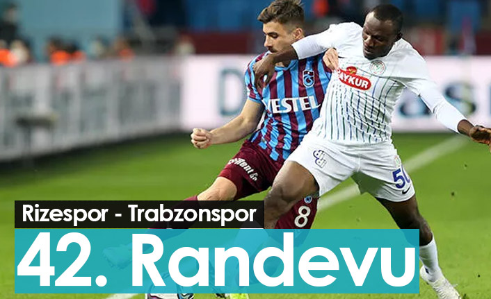 Trabzonspor Rizespor ile 42. randevuda