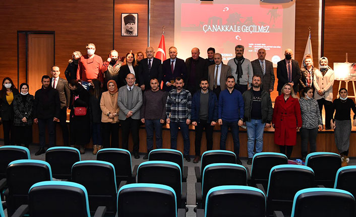 Ortahisar'dan Çanakkale konferansı! “Çanakkale’de maddiyat değil, maneviyat kazandı”