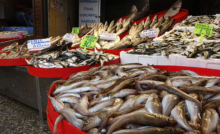 Kar yağışı Trabzon'da balık fiyatlarını uçurdu