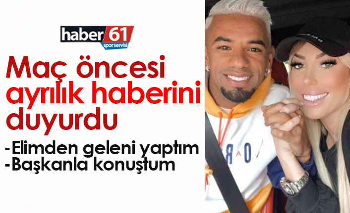 Bruno Peres'in sevgilisi ayrılık haberini duyurdu