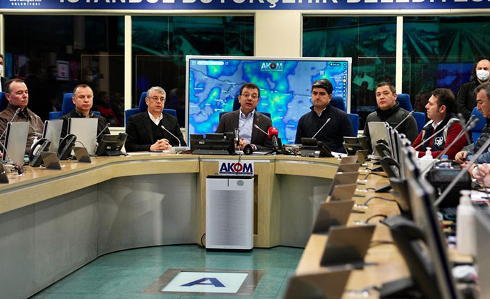 Başkan İmamoğlu’ndan ‘kar teşekkürü’: “Senkronize çalışarak çözülemeyecek sorun yok”