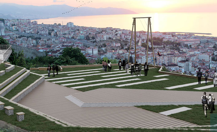 Boztepe Trabzon'un en cazip noktası olacak